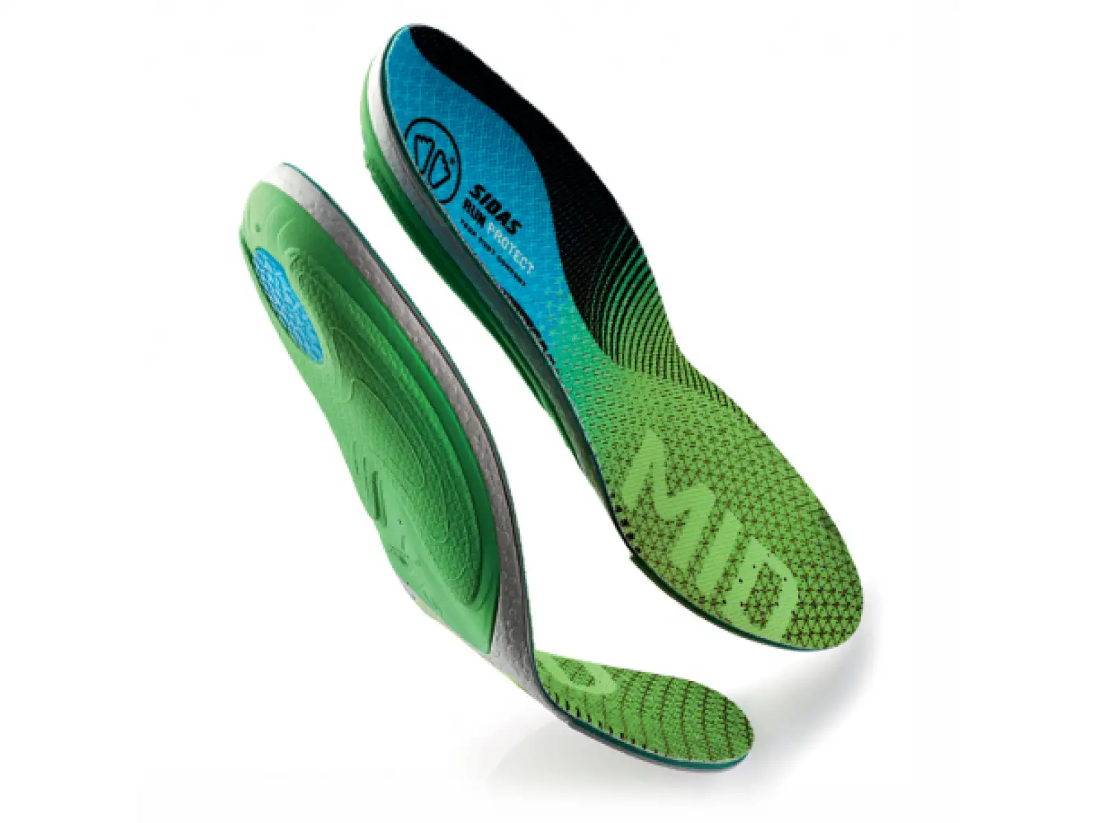 Sidas 3feet Run Protect Mid Arch wkładki do biegania średnia wklenba 1para