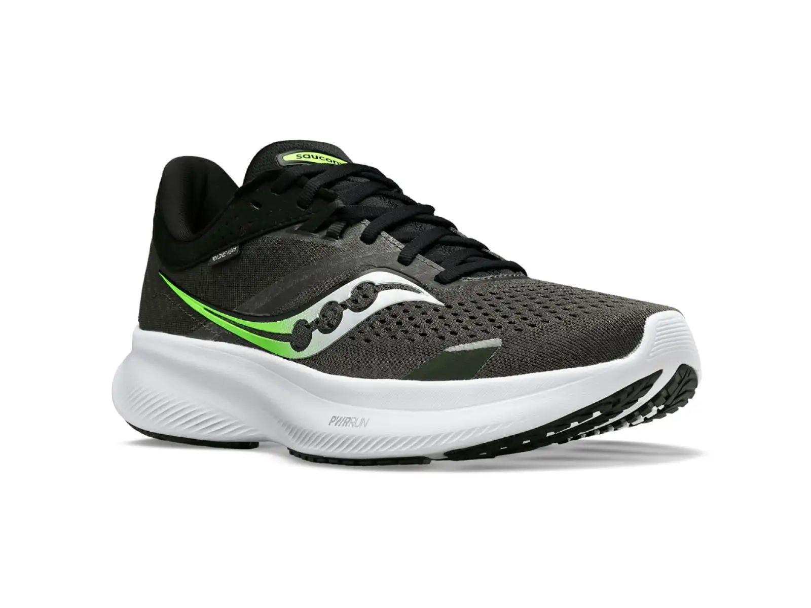 Saucony Ride 16 męskie buty do biegania Umbra/Slime