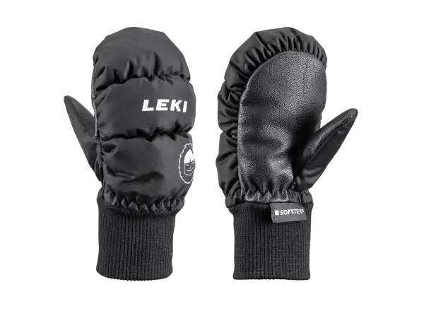 Leki Little Eskimo Mitt Short dziecięce rękawice narciarskie black