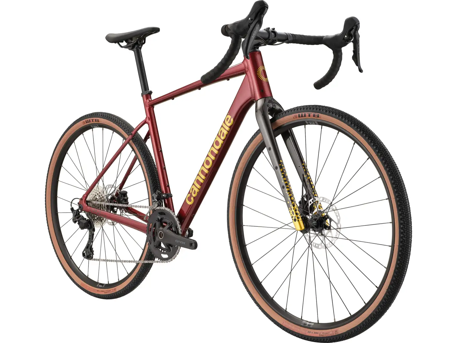Cannondale Topstone CAAD 1 GRX 2X rower gravel Wine Red