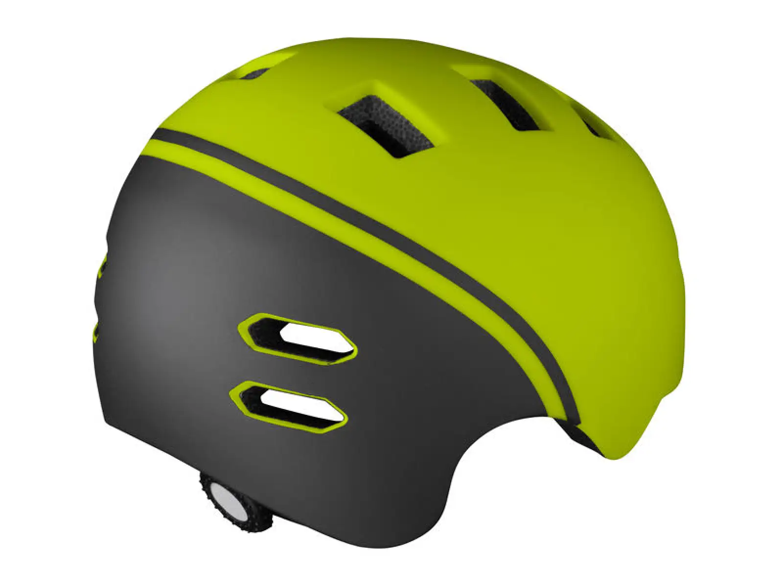 Etape Buddy kask dziecięcy lime/antracyt