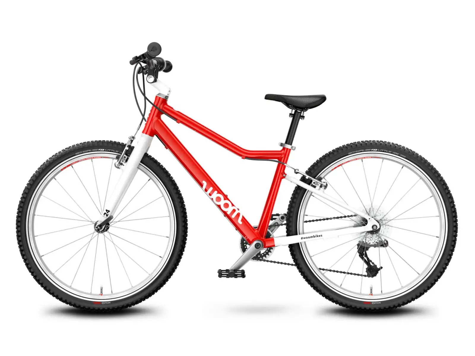 Woom 5 rower dziecięcy 24" Red