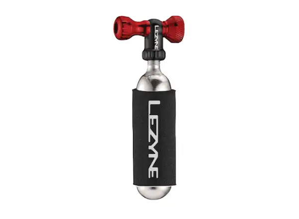 Lezyne Control Drive CNC CO2 pompka + nabój 16 g czerwona