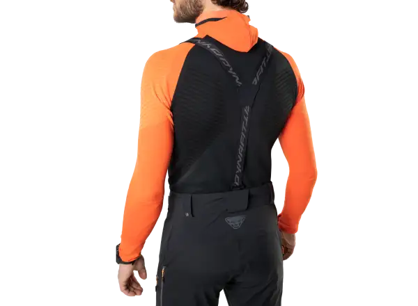 Dynafit Free Infinium Hybrid męskie spodnie z szelkami Black out