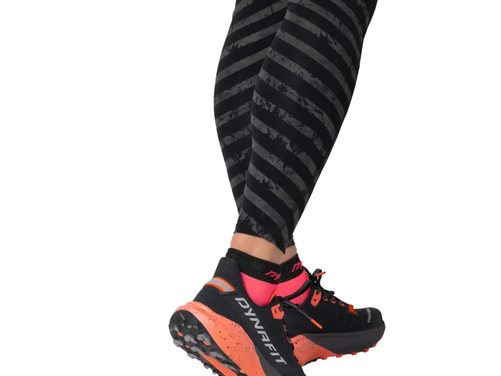 Dynafit Trail Reflective damskie legginsy Black Out
