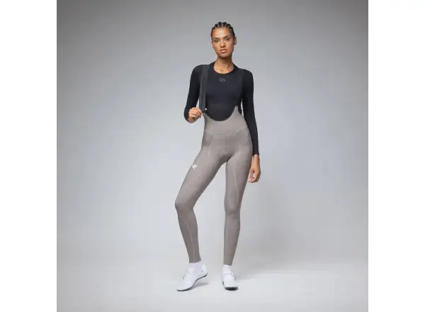 Alé Pragma Winter damskie zimowe spodnie rowerowe Rope Grey
