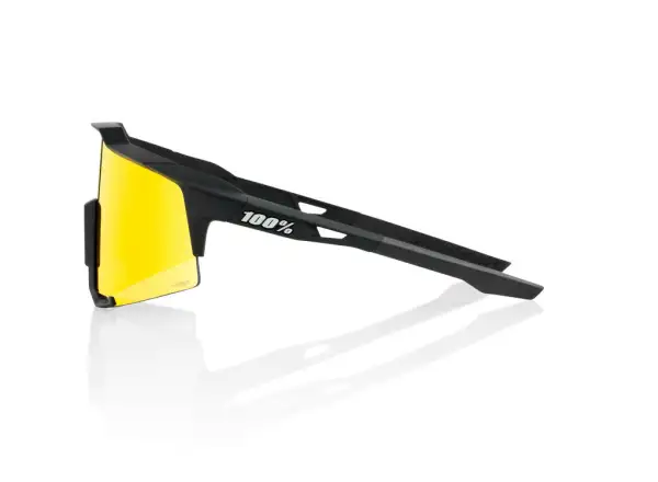 100% Performance Speedcraft okulary rowerowe Soft Tact Black/HIPER Red Multilay