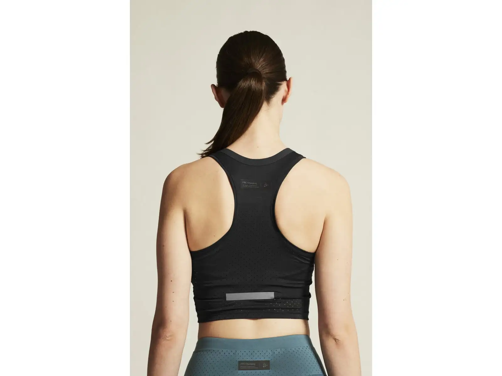 Craft Pro Hypervent Cropped 2 damski top czarna