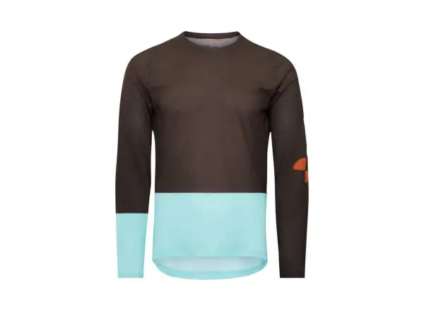 M's Motion Air L/S Jersey Bronzite Brown/Lazurite Blue LRG