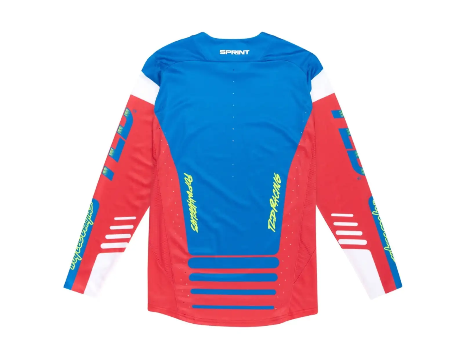 Troy Lee Designs Sprint Fifty-50 męska koszulka z długim rękawem Fiery Red