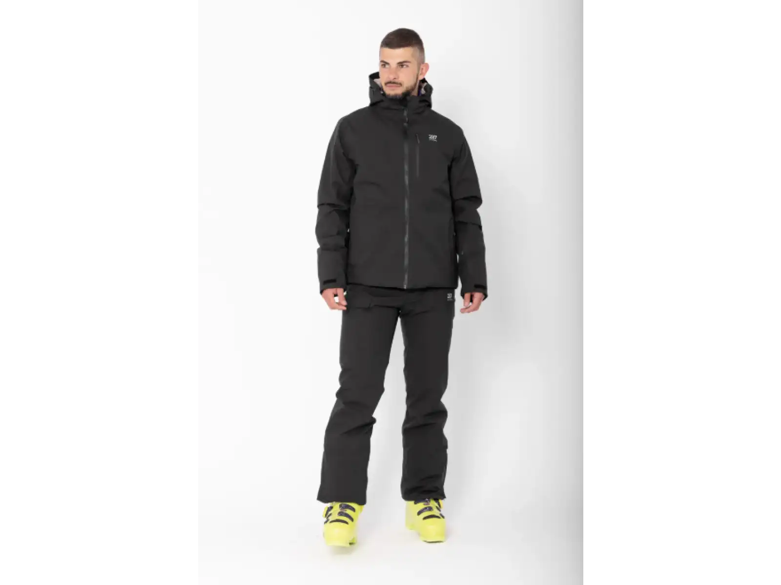 2117 of Sweden Kabo męskie spodnie narciarskie Black