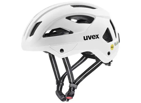 Uvex City Stride Mips Hiplok ready kask White matt