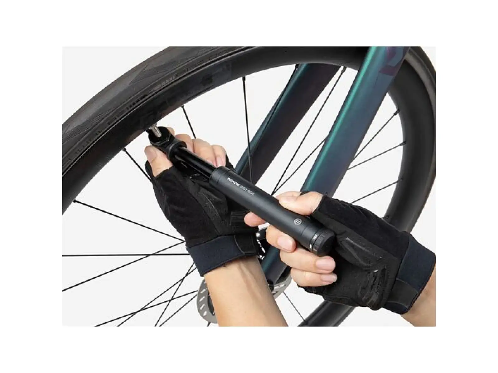 Topeak Roadie 2Stage mini pompka czarna
