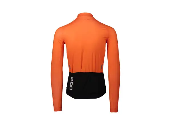 POC Essential Road męska koszulka długi rękaw O Zink Orange