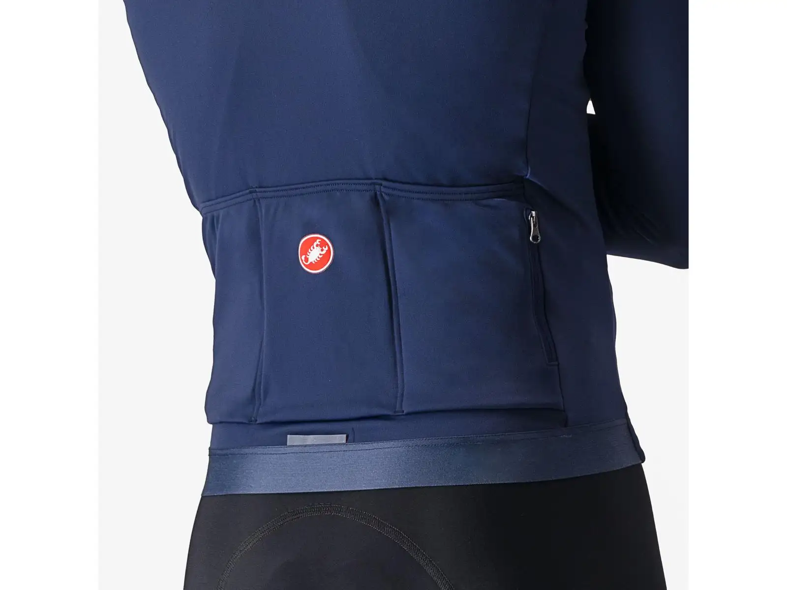 Castelli Espresso Thermal męska koszulka Belgian Blue