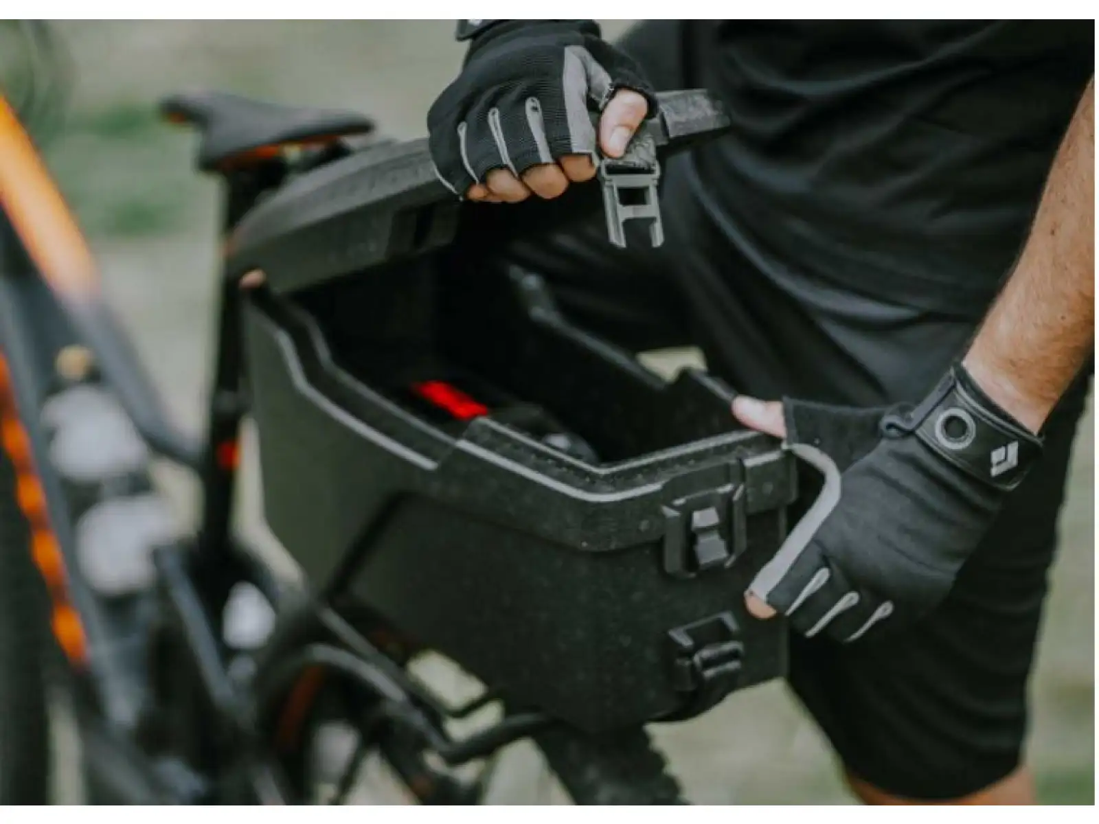 Topeak Trankbox E-xplorer bagażnik zapasowych baterii