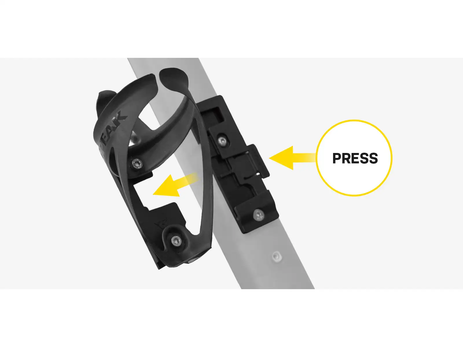 Topeak uchwyt QR Mount II do mocowania koszyka