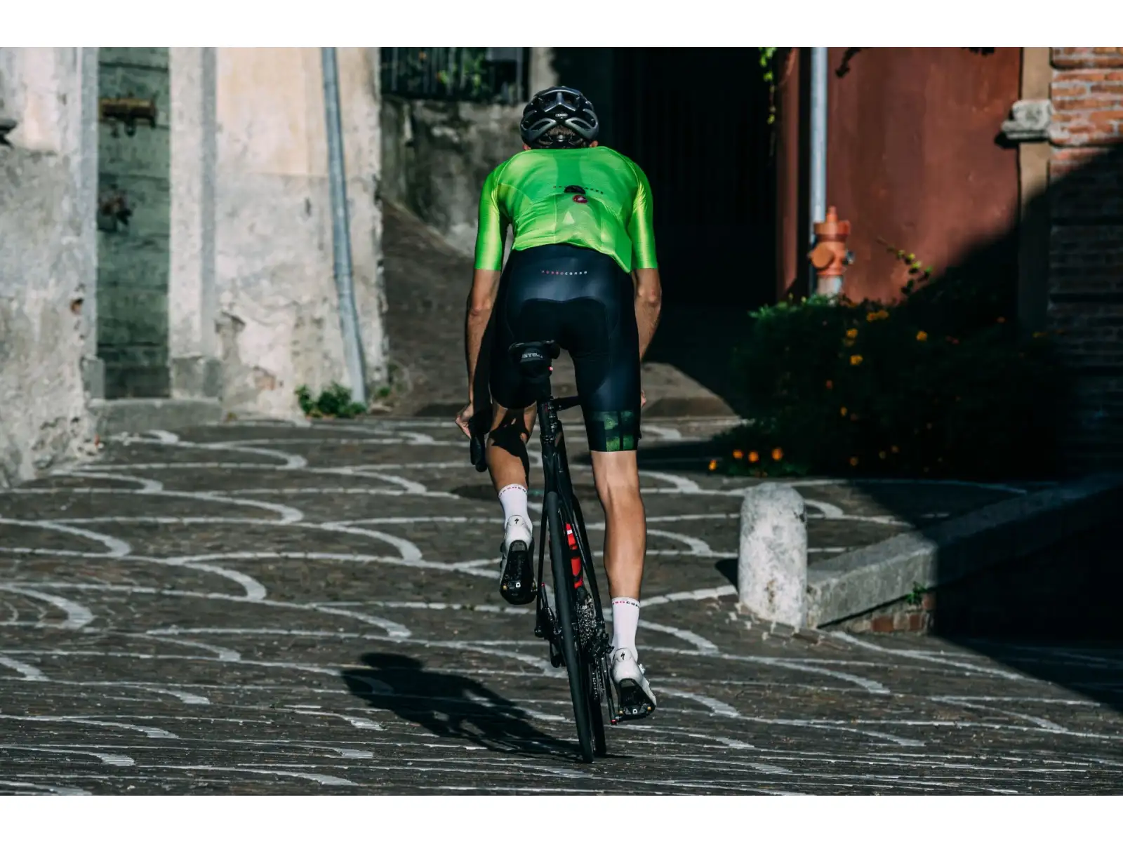 Castelli Aero Race 6.0 męska koszulka z krótkim rękawem Electric Lime