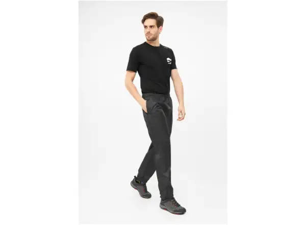 Viking Active Line Rainier męskie spodnie z pełnym zamkiem Black
