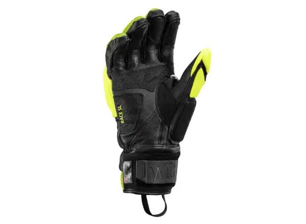 Leki WCR Venom SL 3D wyścigowe rękawice Black-Ice Lemon