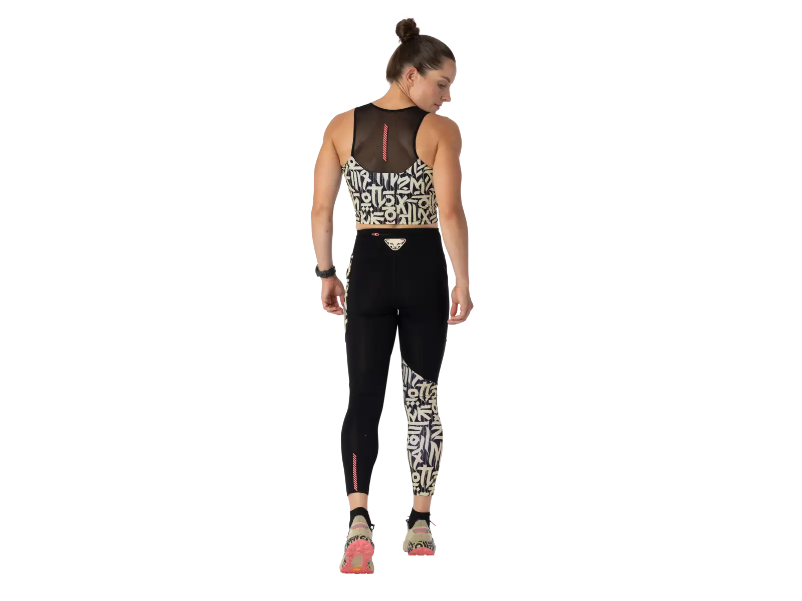 Dynafit Trail 7/8 damskie legginsy do biegania Black Out/Overcast