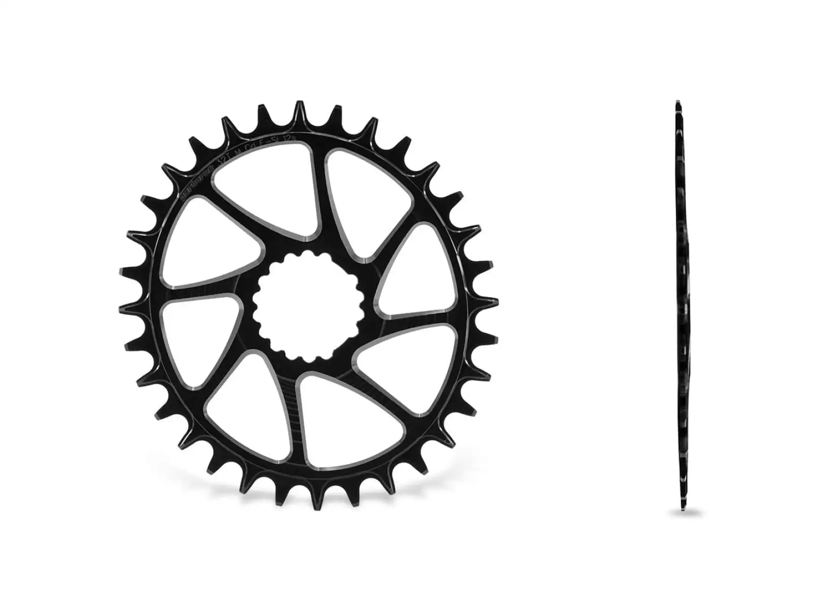 Garbaruk Oval MTB zębatka Cannondale Ai black 32z
