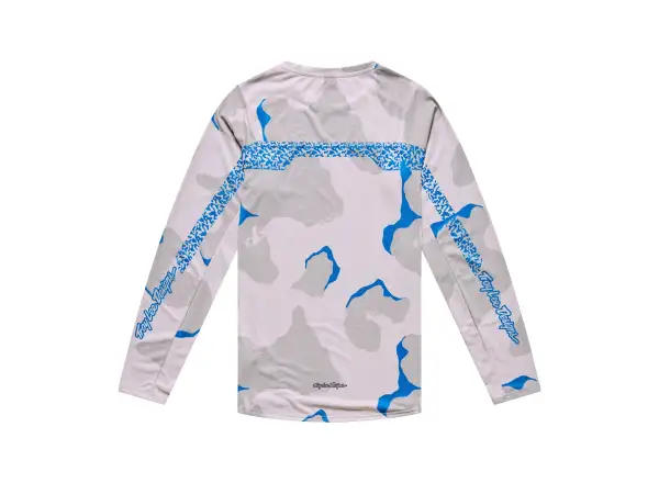 Troy Lee Designs Skyline Pro męska koszulka z długim rękawem Flow Camo Pumice