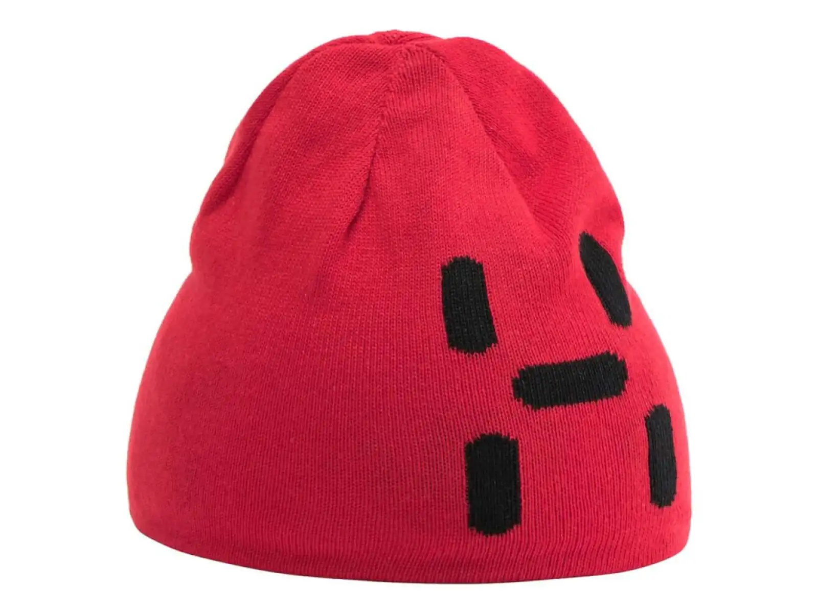 Haglöfs Reversible Logo czapka Scarlet Red/True Black