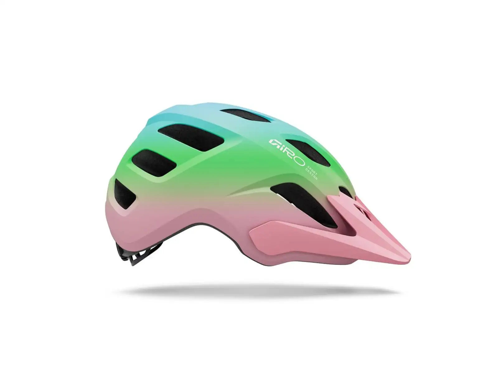 Giro Tremor Child MIPS kask dziecięcy Mat Light Pink/Green Fade