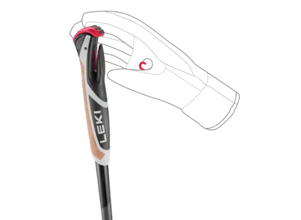 Leki XTA 5.5 Poles kijki biegowe Black/White/Neon yellow