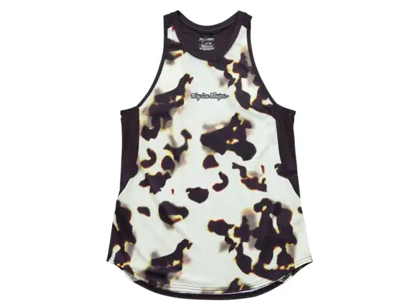 Troy Lee Designs Luxe Tank Tortoise damski top Cream