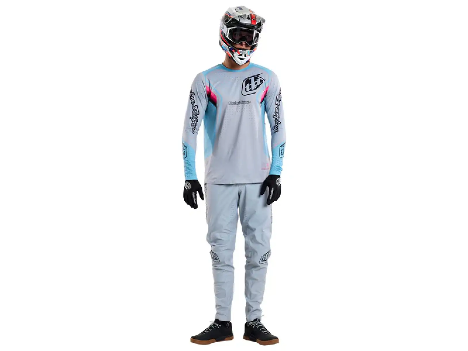 Troy Lee Designs Sprint Ultra Optic męska koszulka z długim rękawem Mist