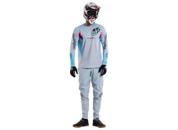 Troy Lee Designs Sprint Ultra Optic męska koszulka z długim rękawem Mist