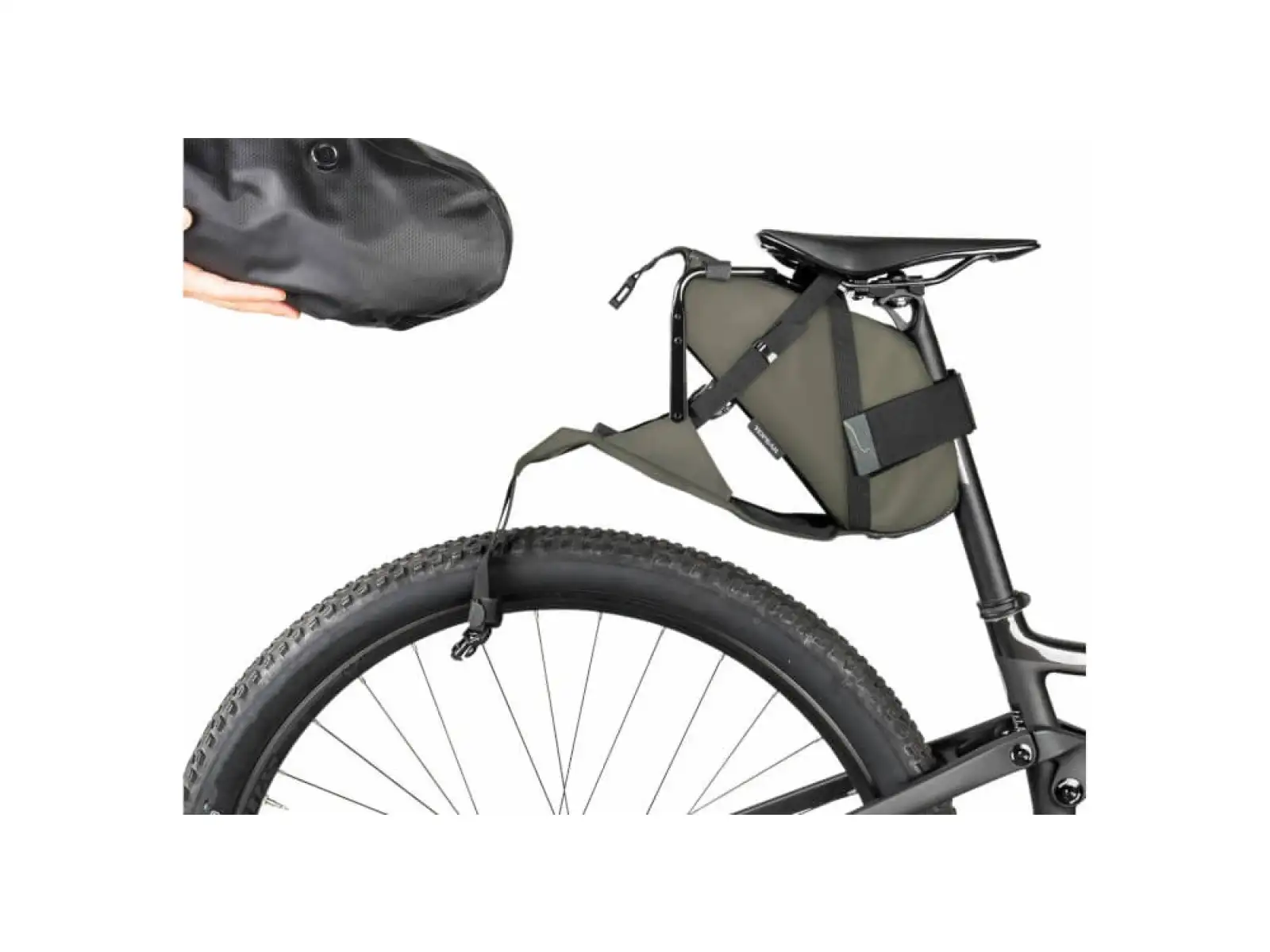 Topeak BackLoader X torba podsiodłowa 15 l zielona