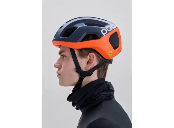 POC Ventral Air MIPS kask Apatite Navy Matt/Fluo. Orange Matt/Hydrogen White