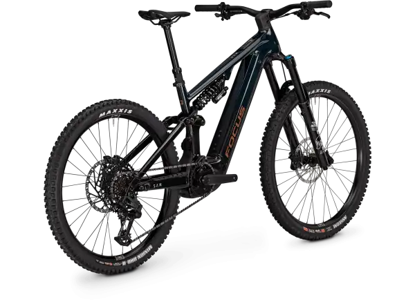 Focus SAM 8 800Wh w pełni amortyzowany rower elektryczny Classicgreen / Obsidianblack