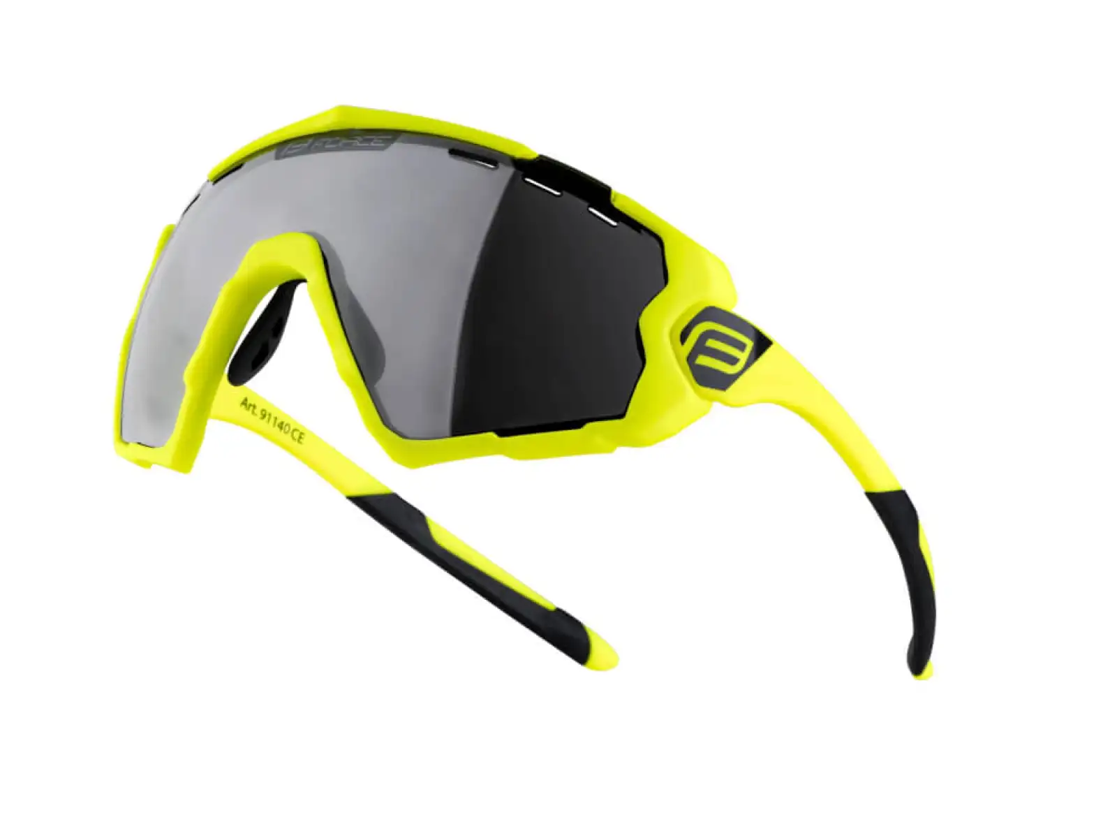 Force Ombro okulary rowerowe fluo/czarna szkła