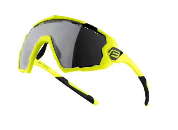 Force Ombro okulary rowerowe fluo/czarna szkła