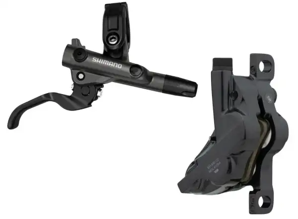 Shimano Deore BR-M6120 przedni czterotłoczkowy hamulec tarczowy - z kola
