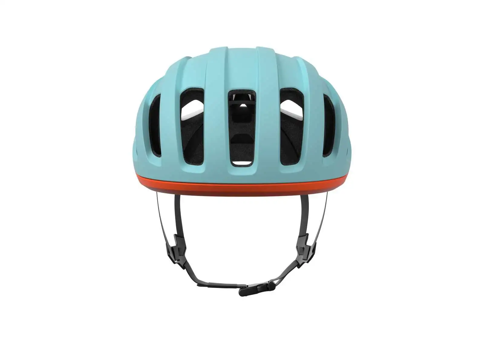 POC Amidal kask szosowy Indicolite Blue Matt/Carnelian Orange Matt