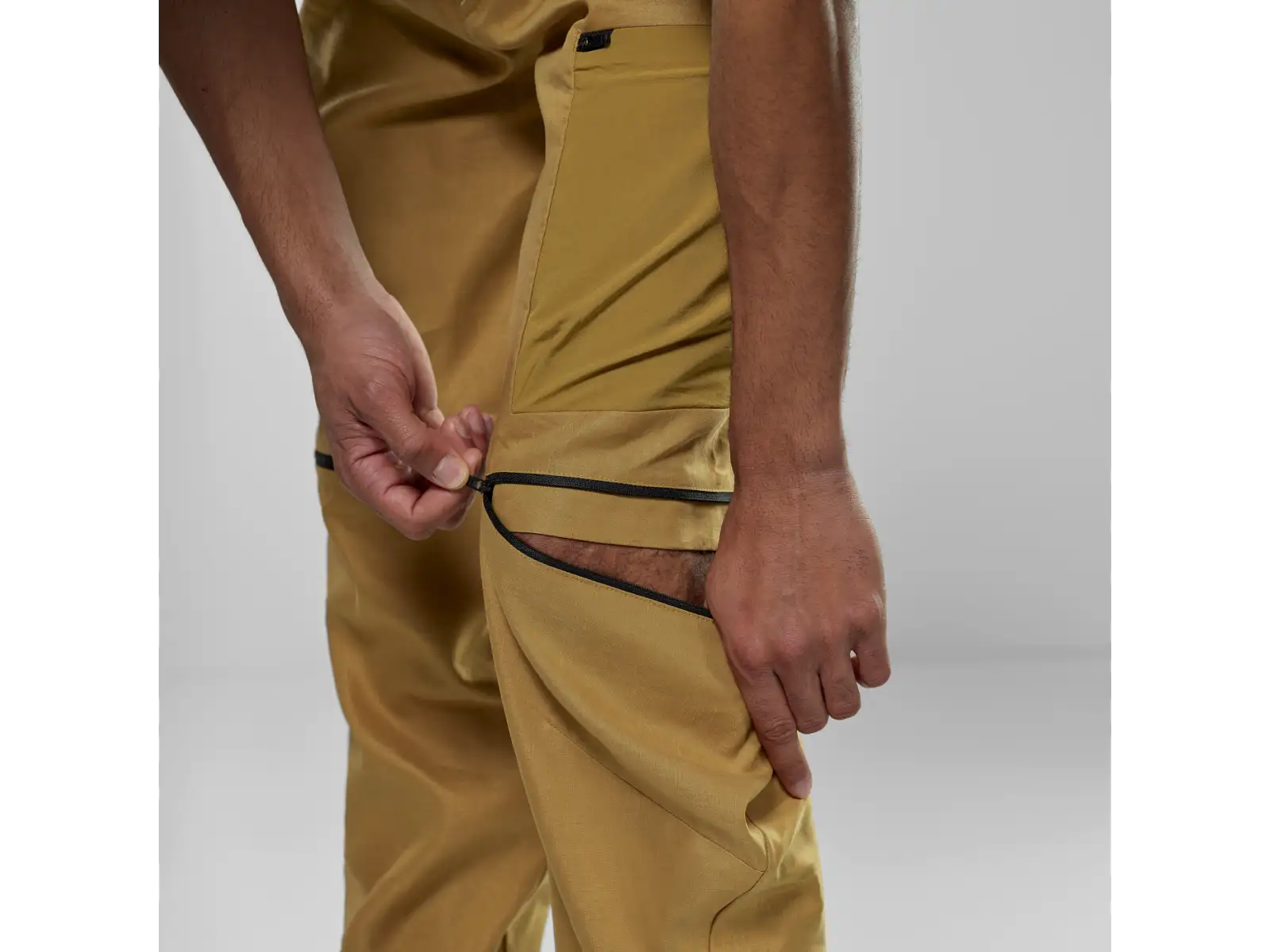 Salewa Puez Hemp/DST 2/1 męskie spodnie Golden Brown