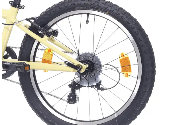 Rock Machine Storm 20 VB rower dziecięcy Sulfur Yellow